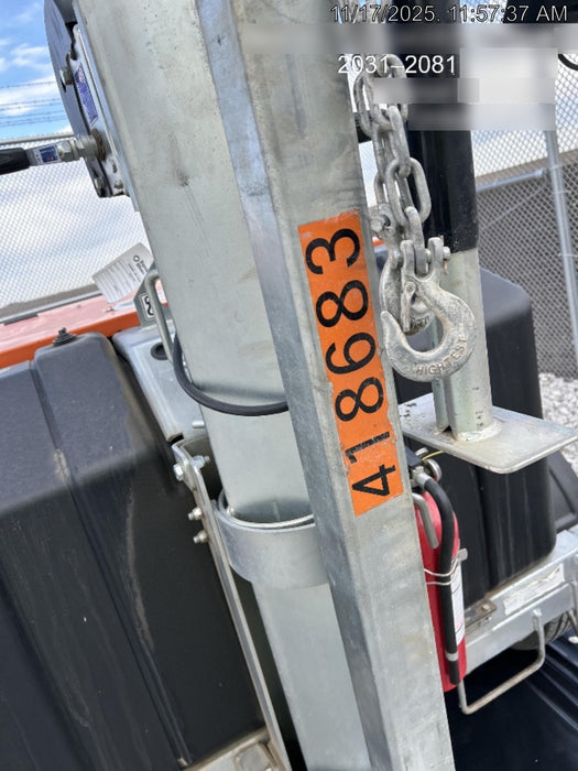 2024 Wanco WLTT-4MM4K Diesel, Deep Sea Controller, Shore Power Plug, Auto Start, (4) 350W LED Floodlights, 4kW Generator, 60 Gal Fuel Tank, 2" Ball, T3