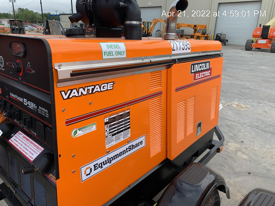 2022 Lincoln Electric Vantage 549X VANTAGE 549X READY-PAK 3