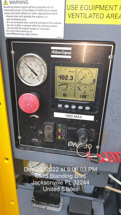 2021 ATLAS COPCO PAC H43 KD