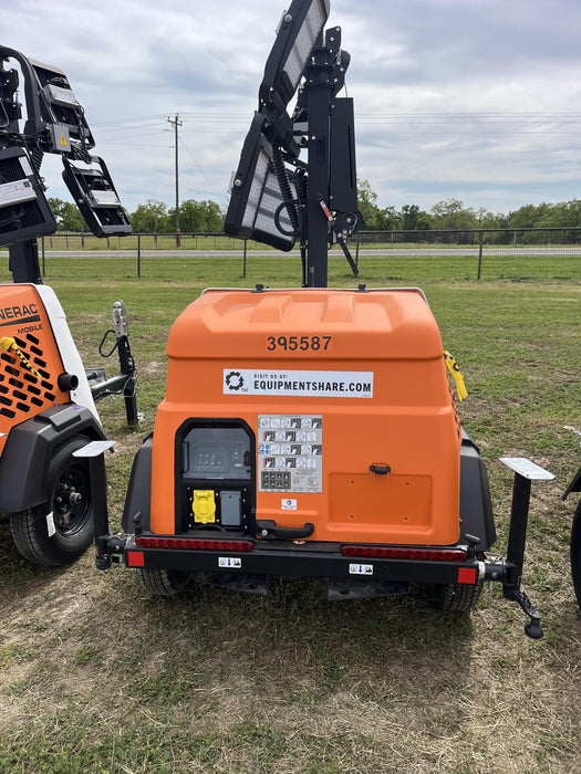 2024 Generac MLT2 Diesel, Flex Switch 120V Input, Powerzone Controller, 
(4) 320W LED Lights, 4kW Generator, 39.9 Gal Fuel Tank, 2" Ball, T3