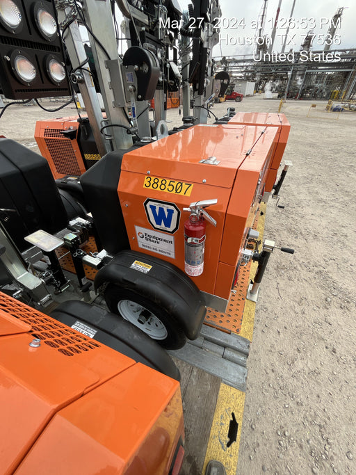 2024 Wanco WLTT-4MM4K Diesel, Deep Sea Controller, Shore Power Plug, Auto Start, (4) 350W LED Floodlights, 4kW Generator, 60 Gal Fuel Tank, 2" Ball, T3