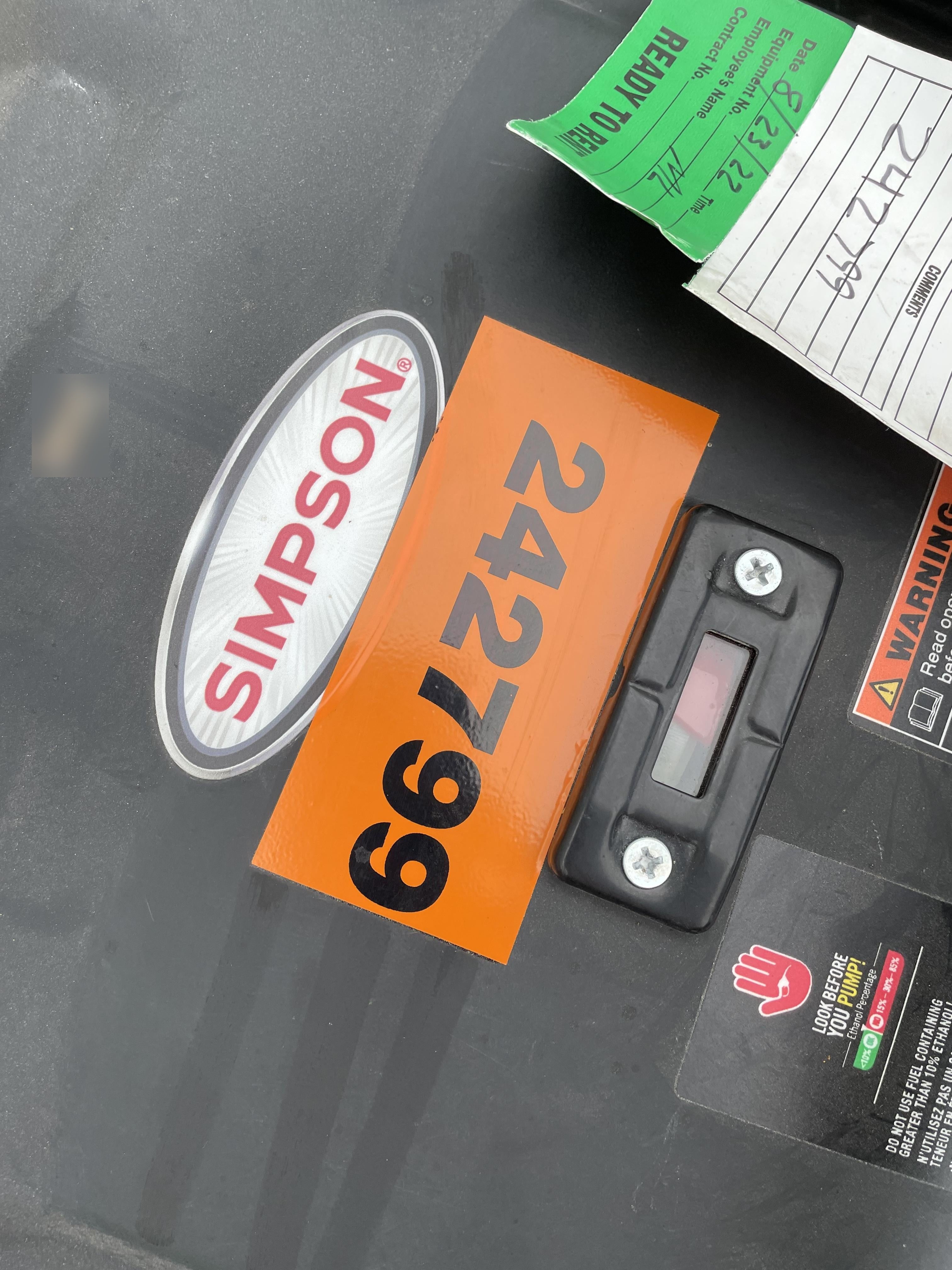 2022 SIMPSON SCGH5500