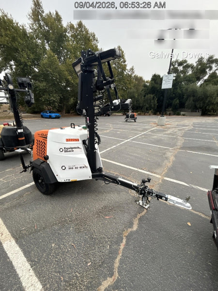 2023 Generac MLT2 Diesel, Flex Switch 120V Input, Powerzone Controller, 
(4) 320W LED Lights, 4kW Generator, 39.9 Gal Fuel Tank, 2" Ball, T3