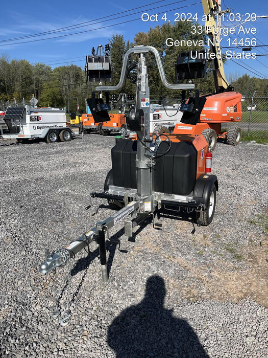 2024 Wanco WLTT-4MM4K Diesel, Deep Sea Controller, Shore Power Plug, Auto Start, (4) 350W LED Floodlights, 4kW Generator, 60 Gal Fuel Tank, 2" Ball, T3