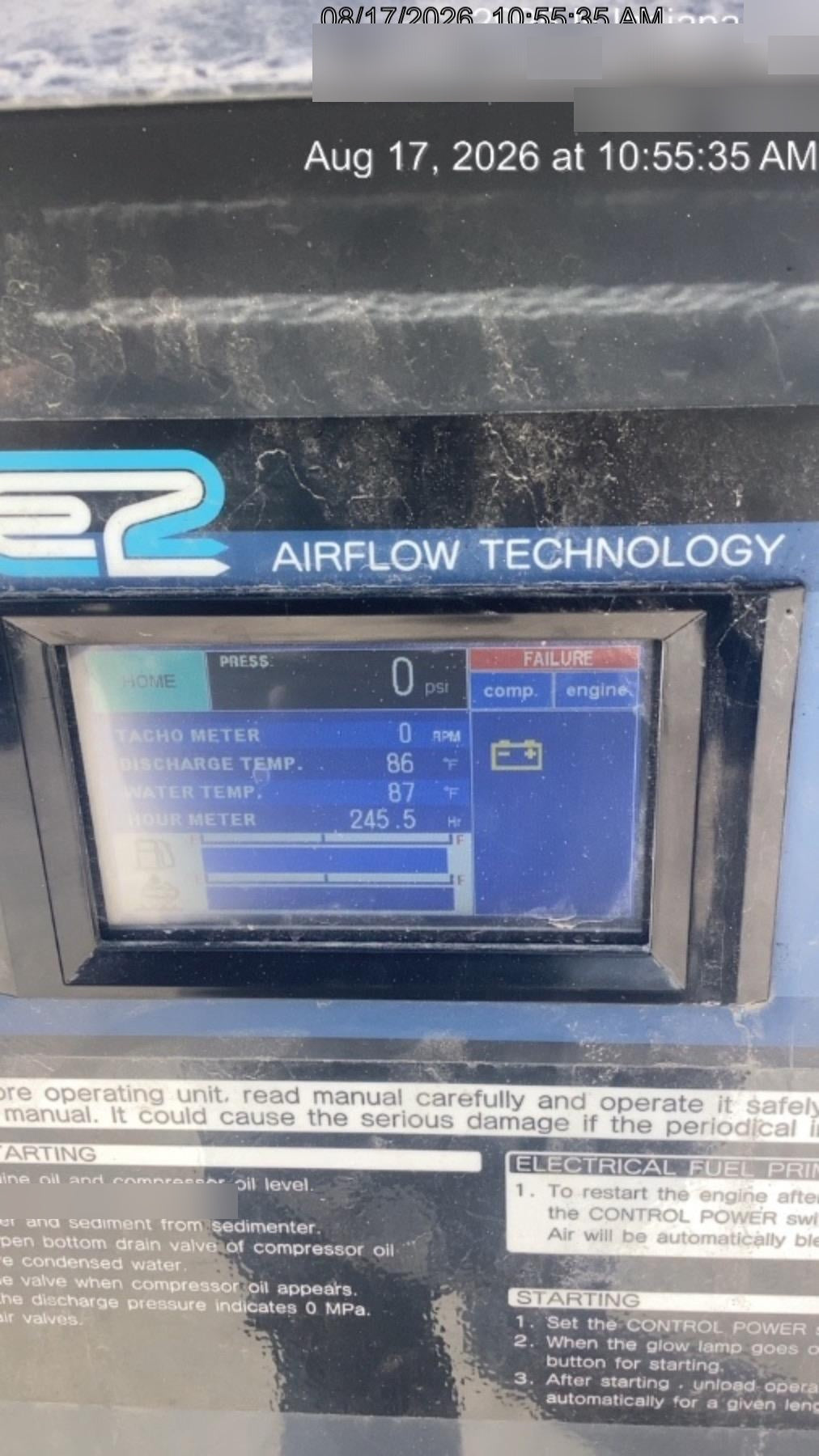 2025 AIRMAN PDSF375DP-6E1