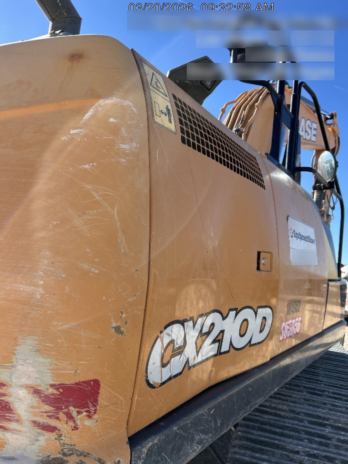 2021 CASE CX210D