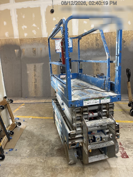 2019 Genie GS-1930 Fixed Rails with Chain Entry