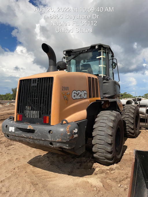 2018 Case 621G CLOSED CAB, 1 FUNCTION, JRB 416 STYLE HYD COUPLER