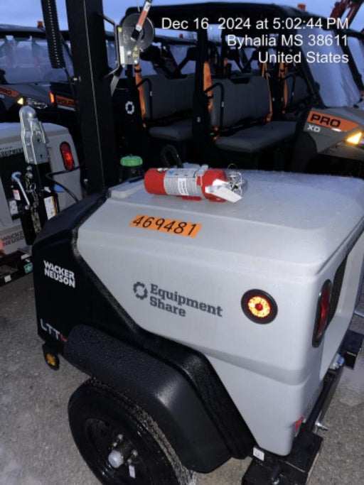 2024 Wacker Neuson LTT4 Diesel, Kohler KDW702, Deep Sea Controller, Auto Start, LED 320W, Bypass Outlet, T3