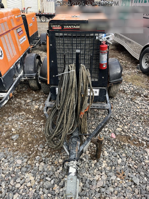 2021 Lincoln Electric Vantage 549X Ready Pak 3, ORANGE (includes trailer, cable rack, fender light kit)