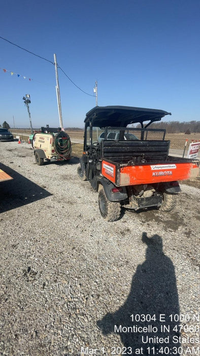 2020 Kubota RTV-X1140W-H 4WD, LED Strobe, Windshield Acrylic Clear, Plastic Canopy, Wire Harness Kit, Backup Alarm