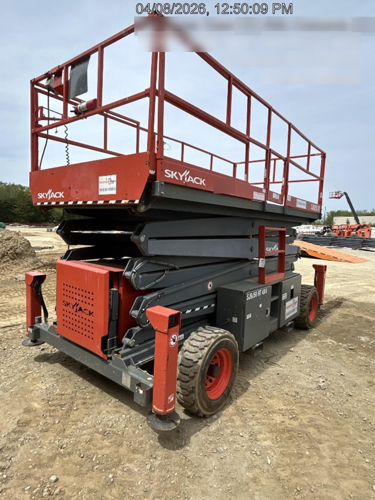 2016 SKYJACK SJ9250 RT