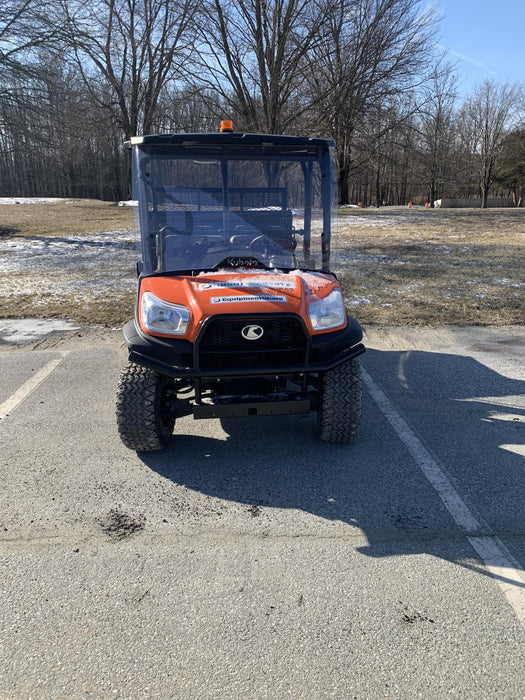 2022 Kubota RTV-X1140W-H Plastic Canopy, Windshield Acrylic Clear, LED Strobe Light, Wire Harness Kit, Back up Alarm