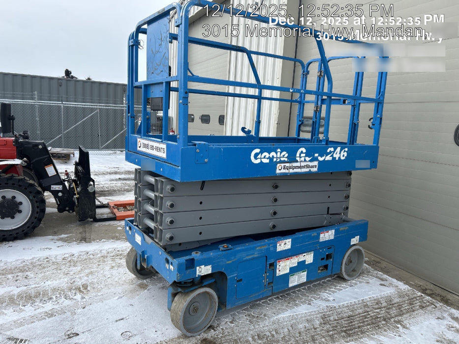 2018 Genie GS-3246 GS-3246 w/Folding rails, Full height swing gate