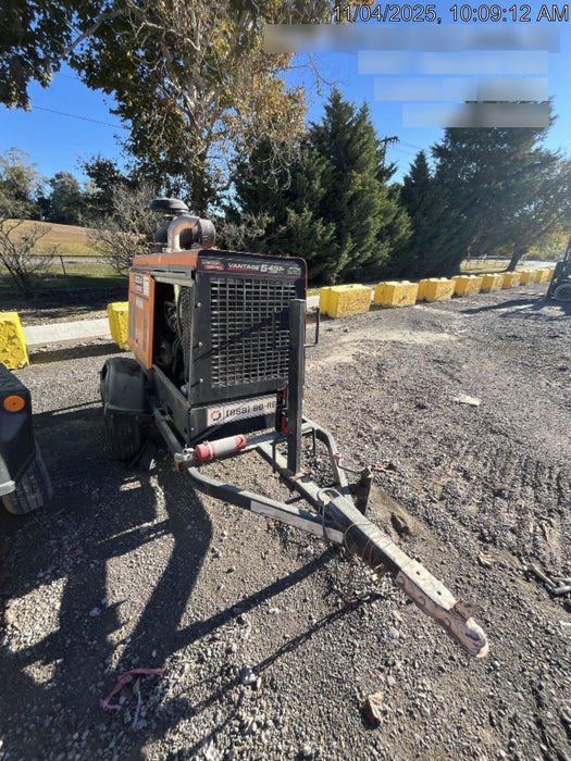 2021 Lincoln Electric Vantage 549X Ready Pak 3, ORANGE (includes trailer, cable rack, fender light kit)