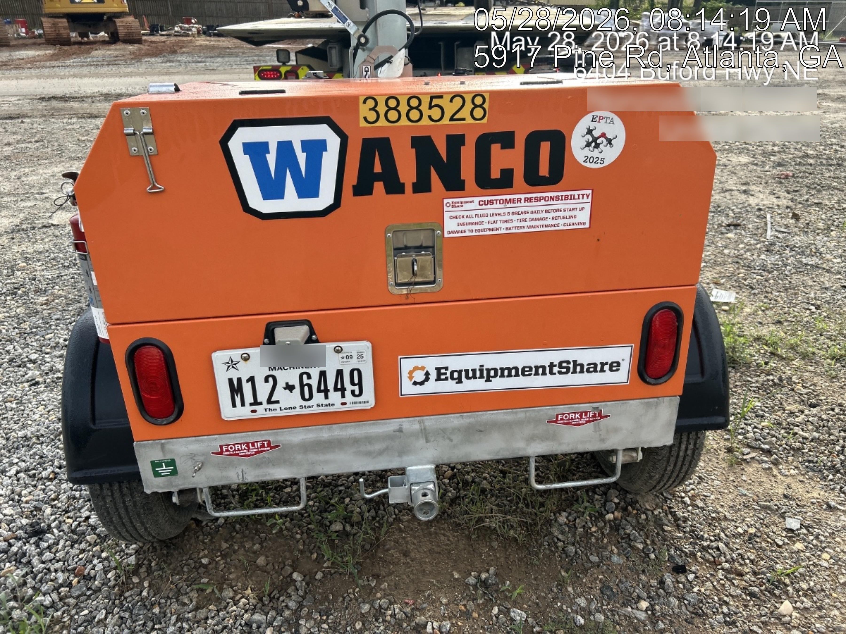 2024 Wanco WLTT-4MM4K Diesel, Deep Sea Controller, Shore Power Plug, Auto Start, (4) 350W LED Floodlights, 4kW Generator, 60 Gal Fuel Tank, 2" Ball, T3