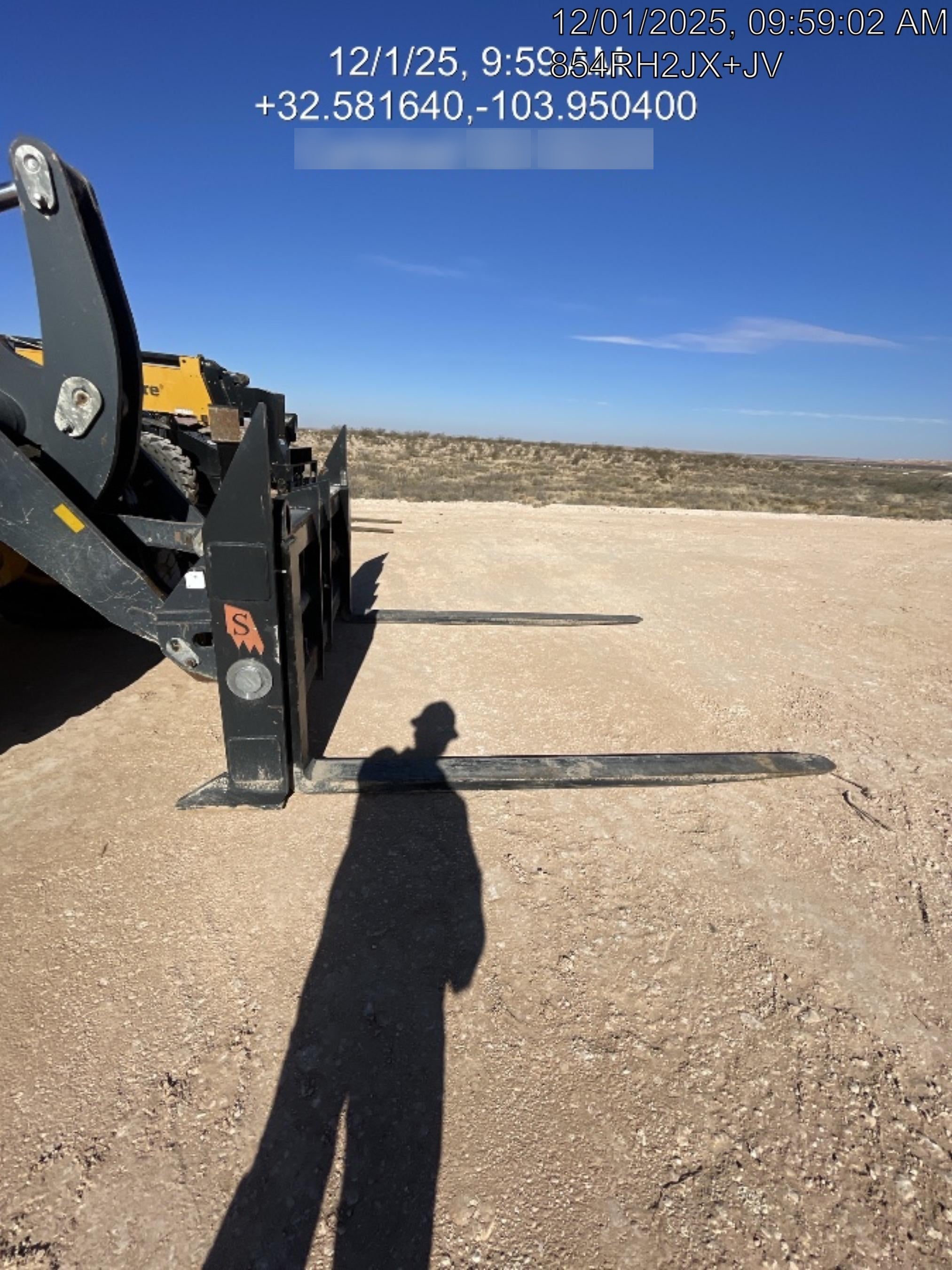 2024 SOLESBEE 96" Loader Fork Carriage - Solesbee