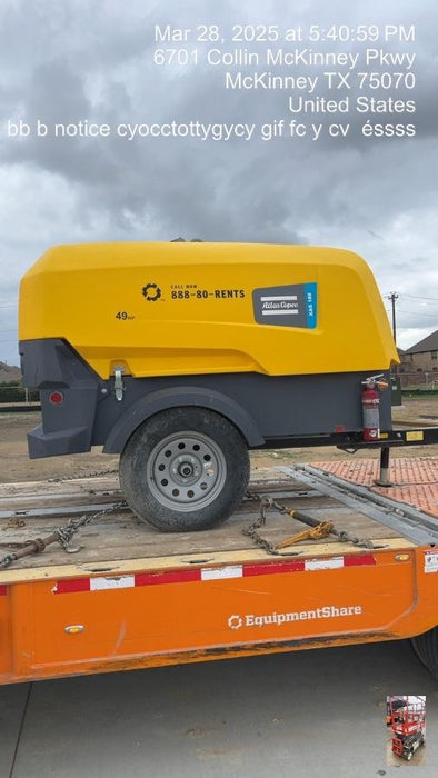 2023 ATLAS COPCO XAS188 CWK