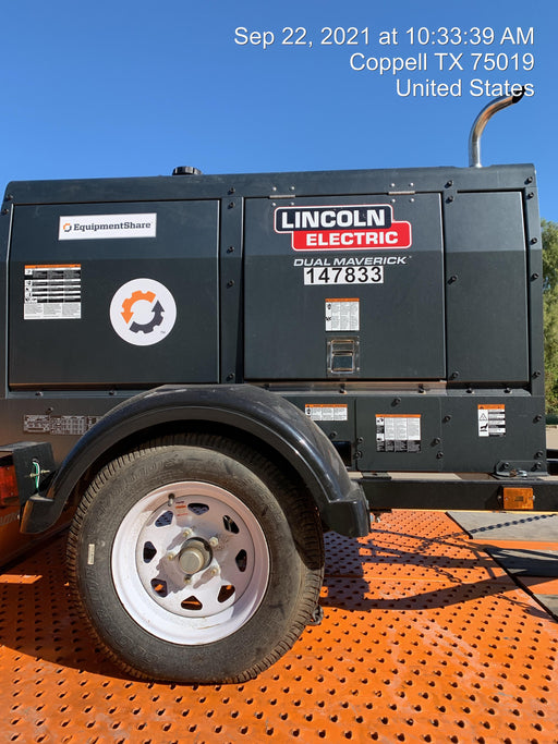 2021 Lincoln Electric Dual Maverick 200/200X Ready Pak 3 (includes trailer, cable rack, fender light kit)