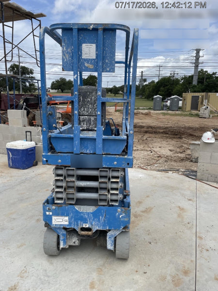 2019 Genie GS-1930 Fixed Rails with Chain Entry