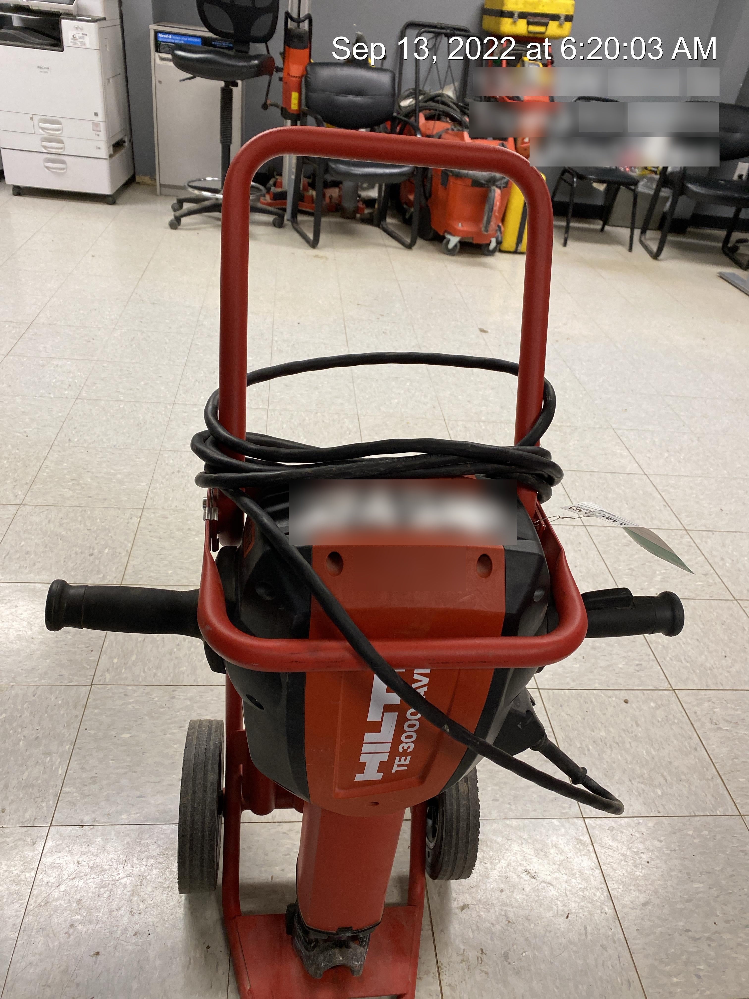2019 HILTI TE 3000-AVR