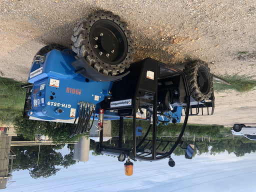 2018 Genie GTH-5519 Genie GTH-5519 Telehandler w/Open ROPS, 48" Carriage/Forks, Solid RT Tires, Work Light Package