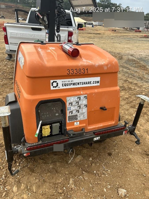 2023 Generac MLT2 Diesel, Flex Switch 120V Input, Powerzone Controller, (4) 320W LED Lights, 4kW Generator, 39.9 Gal Fuel Tank, 2" Ball, T3