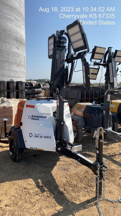 2023 Generac MLT2 Diesel, Flex Switch 120V Input, Powerzone Controller, (4) 320W LED Lights, 4kW Generator, 39.9 Gal Fuel Tank, 2" Ball, T3