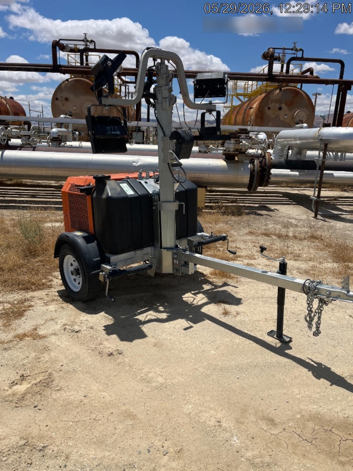 2024 Wanco WLTT-4MM4K Diesel, Deep Sea Controller, Shore Power Plug, Auto Start, (4) 350W LED Floodlights, 4kW Generator, 60 Gal Fuel Tank, 2" Ball, T3