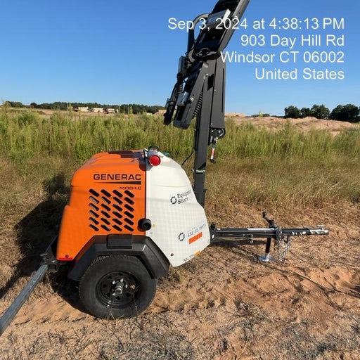 2023 Generac MLT2 Diesel, Flex Switch 120V Input, Powerzone Controller, (4) 320W LED Lights, 4kW Generator, 39.9 Gal Fuel Tank, 2" Ball, T3