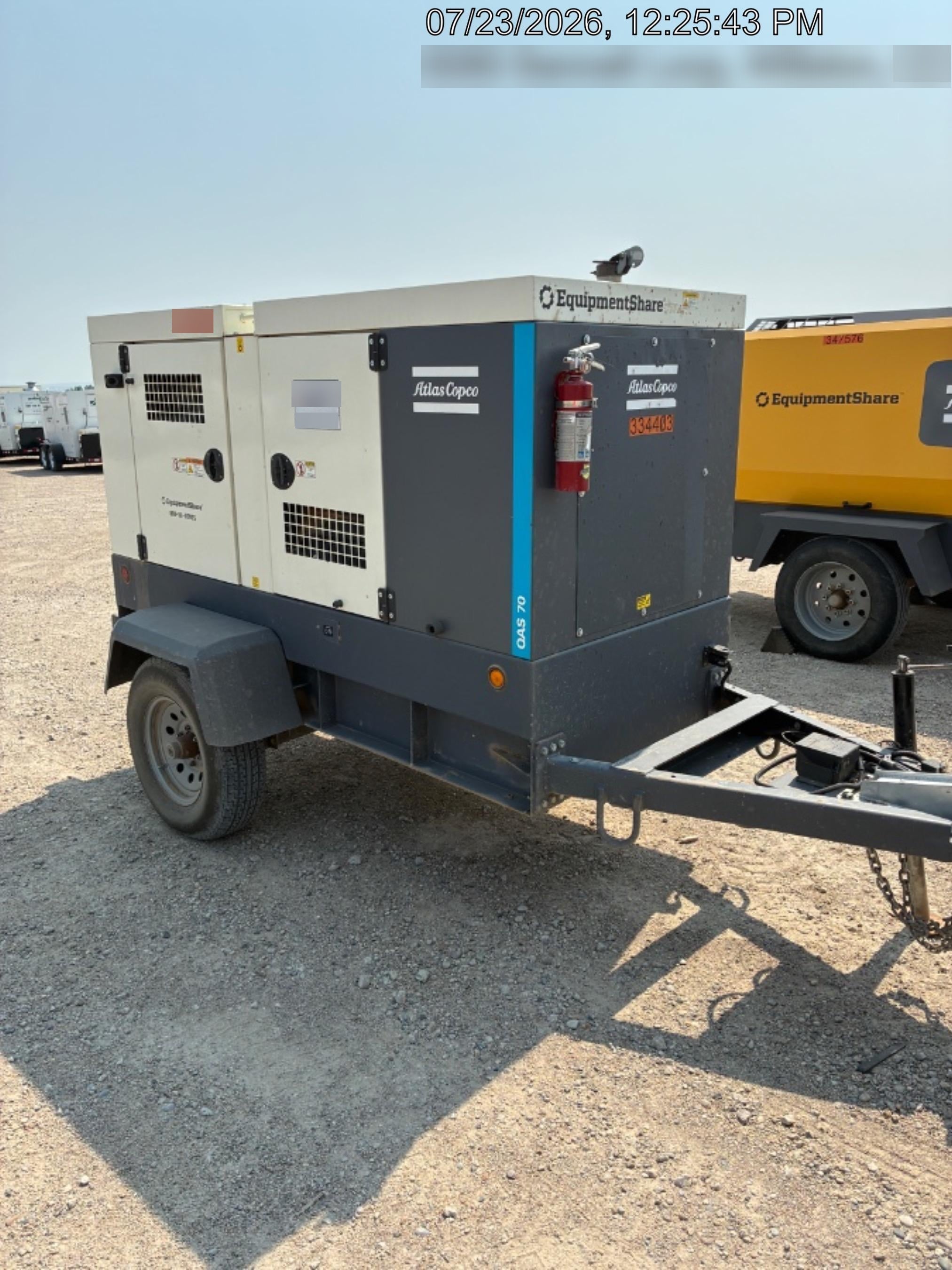 2023 ATLAS COPCO QAS 70
