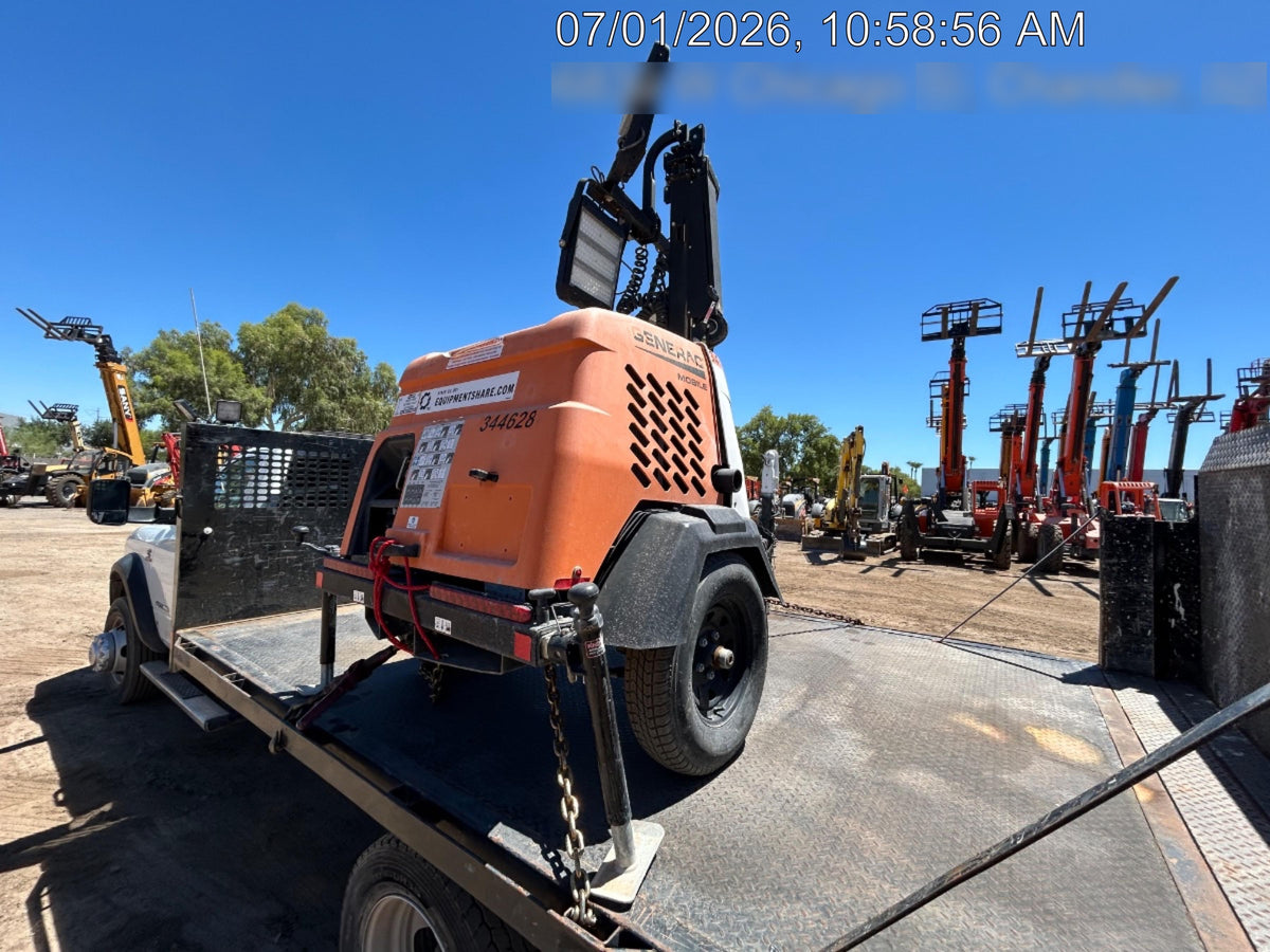2023 Generac MLT2 Diesel, Flex Switch 120V Input, Powerzone Controller, (4) 320W LED Lights, 4kW Generator, 39.9 Gal Fuel Tank, 2" Ball, T3