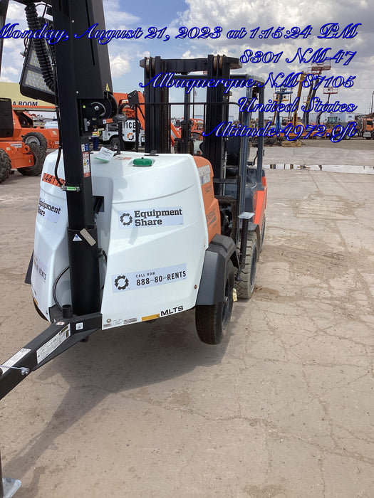 2023 Generac MLT2 Diesel, Flex Switch 120V Input, Powerzone Controller, (4) 320W LED Lights, 4kW Generator, 39.9 Gal Fuel Tank, 2" Ball, T3