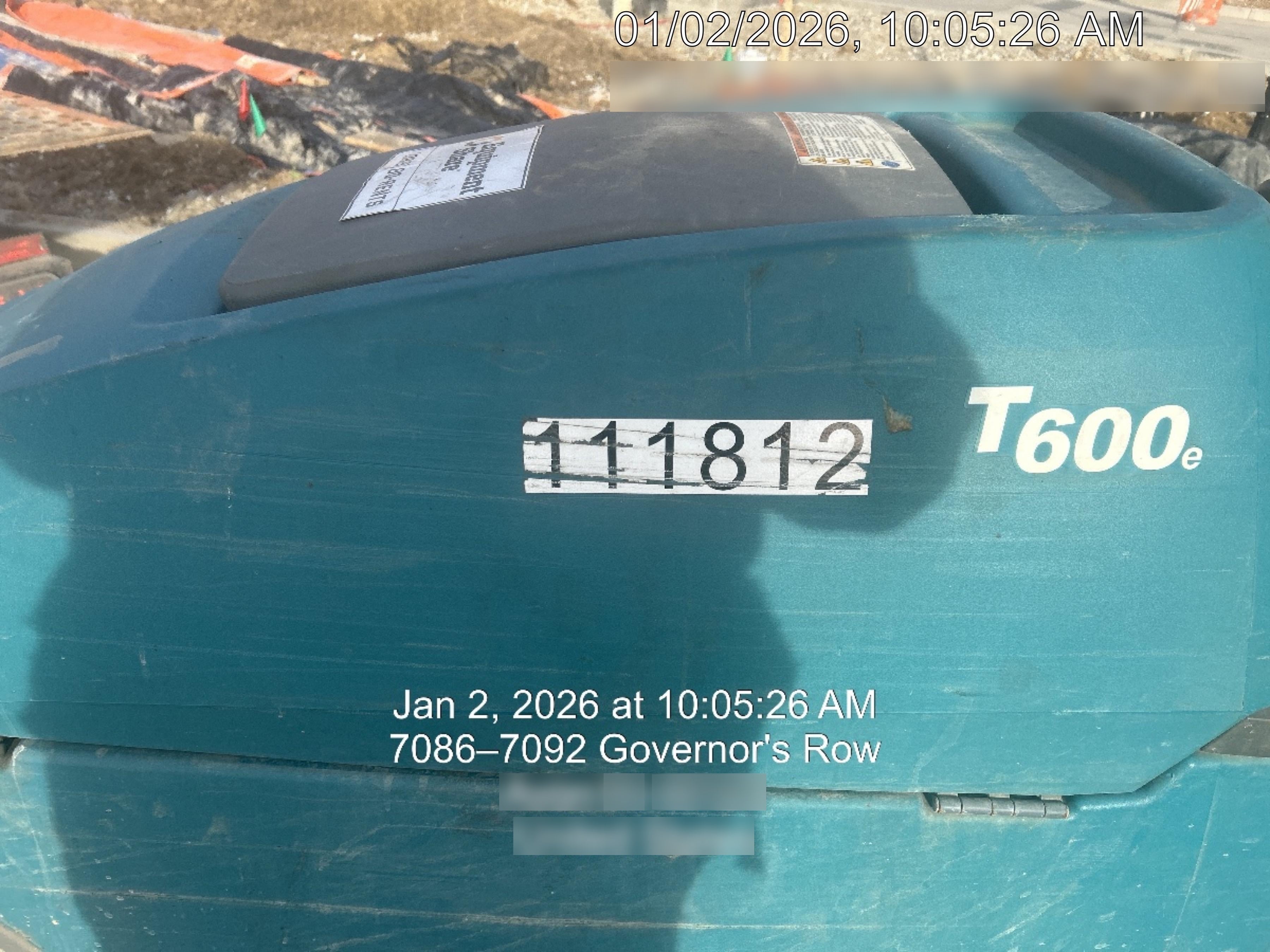2020 TENNANT T600E
