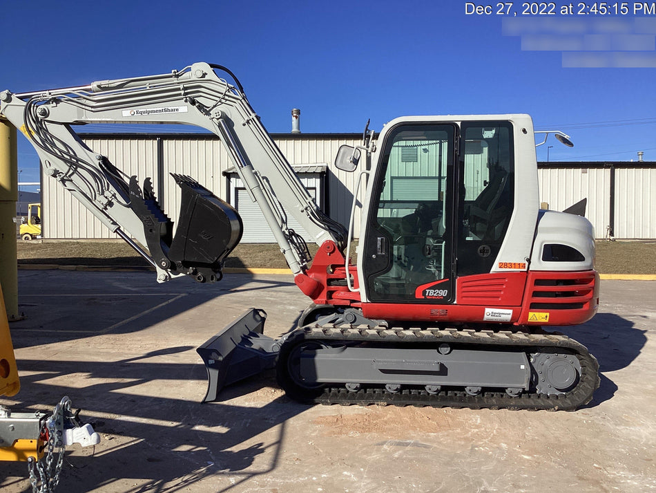 2022 TAKEUCHI TB290-CR