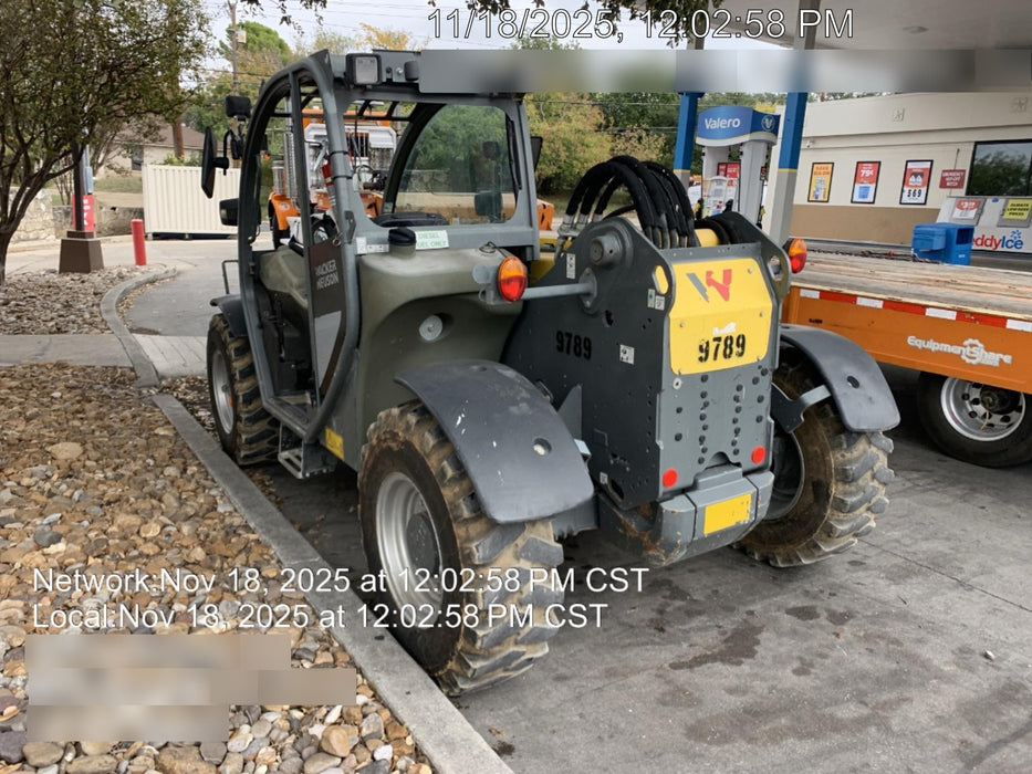 2018 Wacker Neuson TH627 Wacker Neuson TH627 Telehandler w/Canopy, Solid Tires, 48" Carriage and Forks