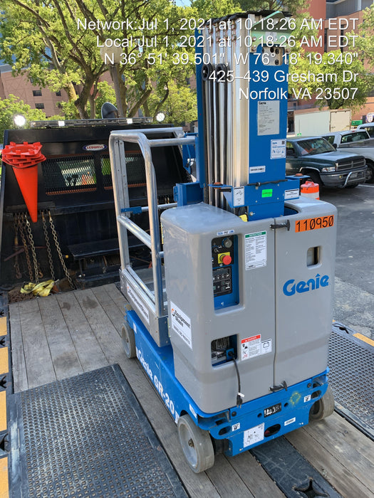 2020 GENIE GR-20