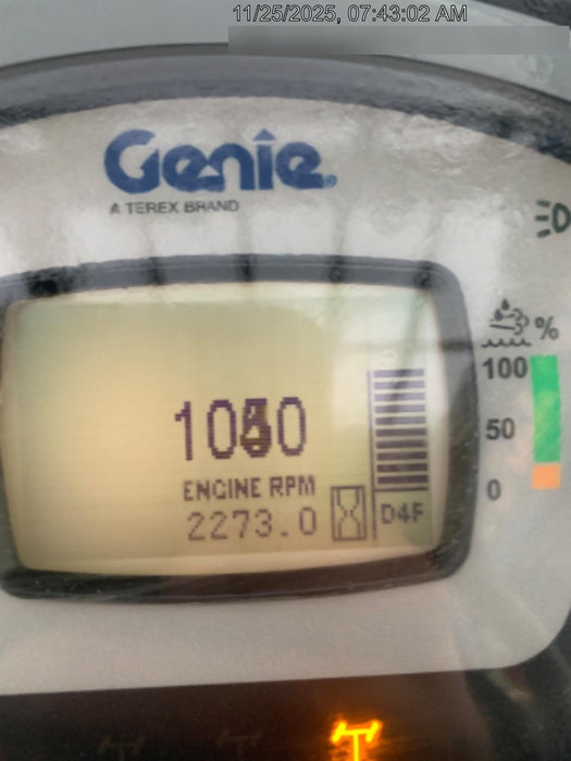 2017 Genie GTH-1056 Genie GTH1056, Solid Tires, 60" carriage, Open ROPS