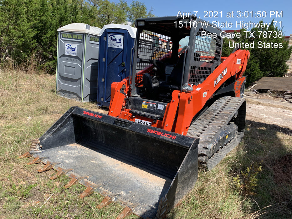 2020 Kubota SVL95-2SHC Cab, Rubber Tracks, Hydraulic Quick Coupler
