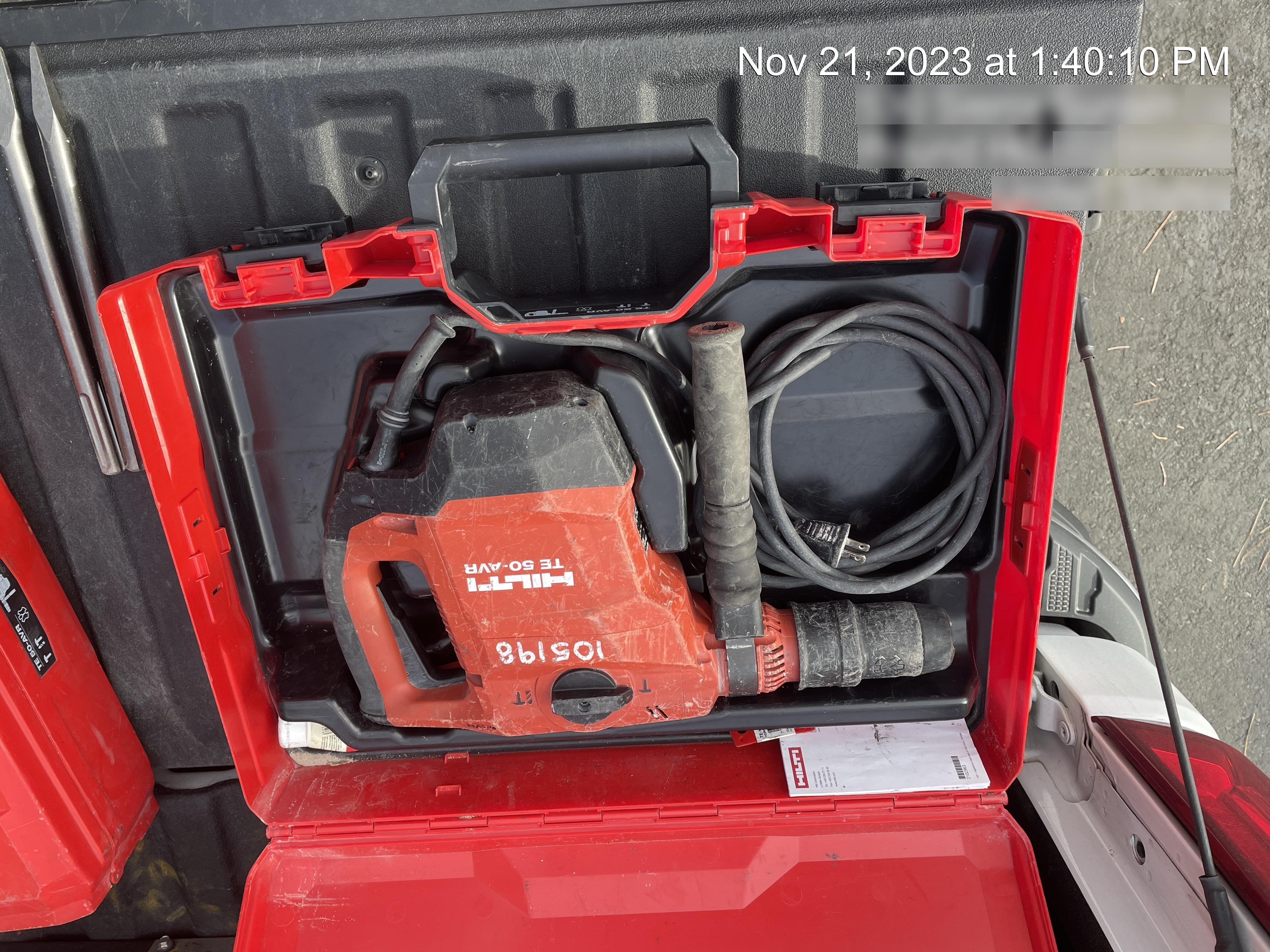 2020 HILTI TE 50-AVR