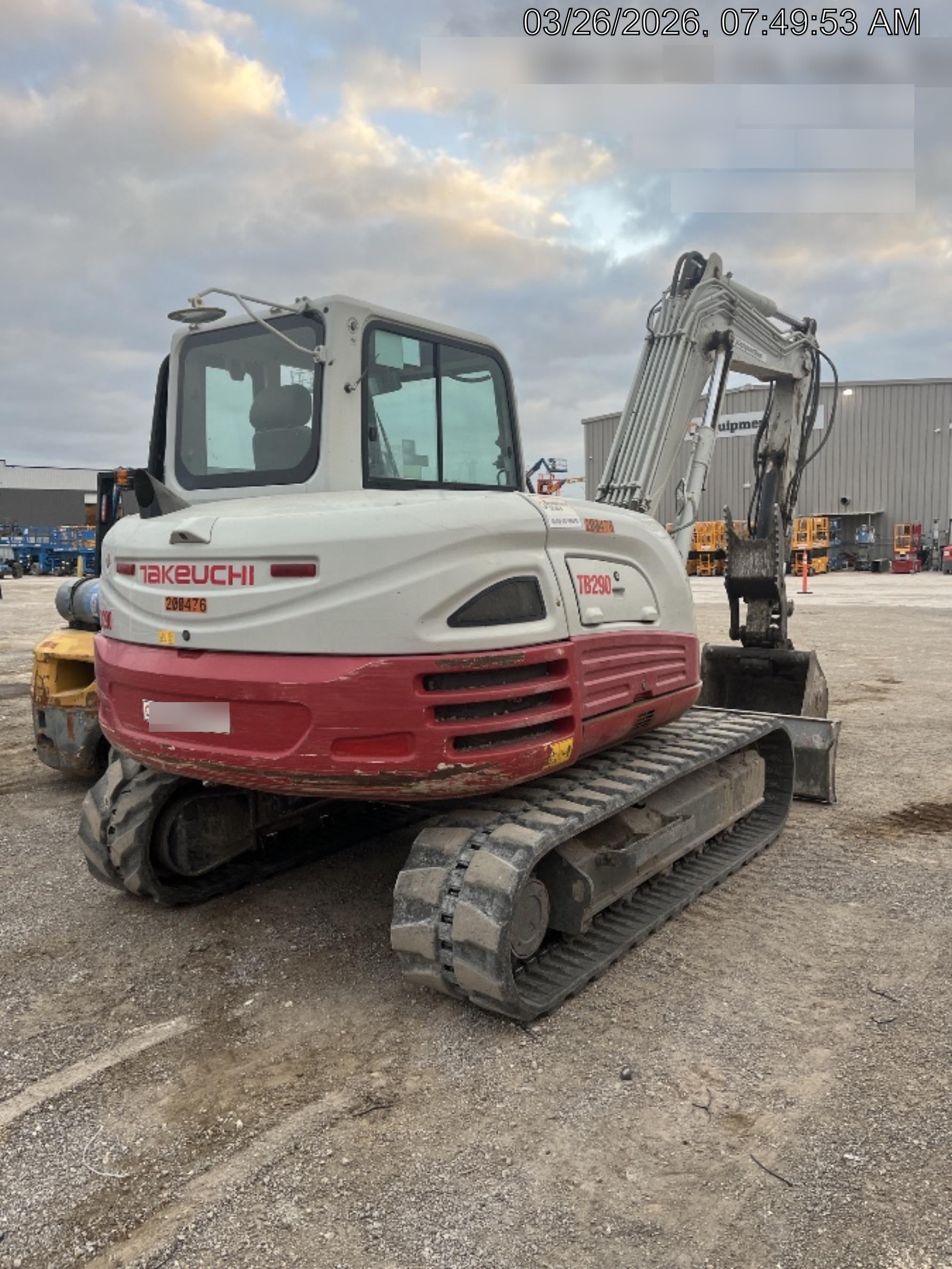 2022 TAKEUCHI TB290C