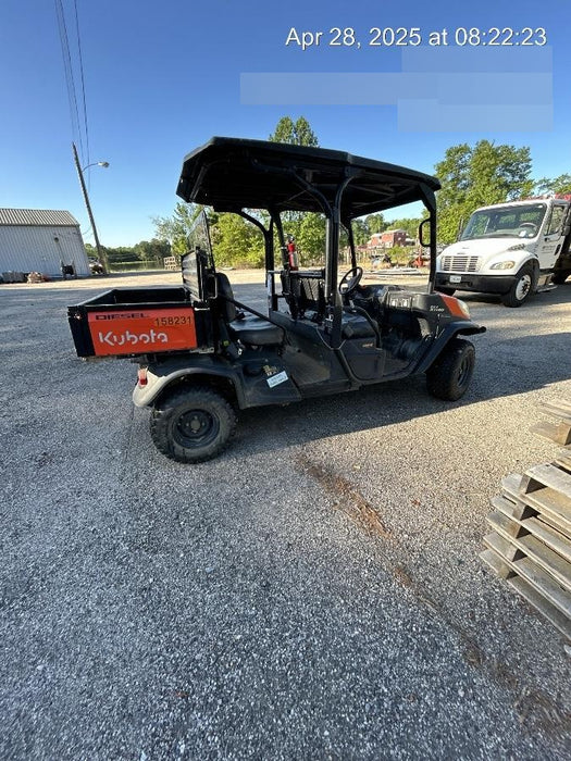 2021 Kubota RTV-X1140W-H Plastic Canopy, Windshield Acrylic Clear, LED Strobe Light, Wire Harness Kit, Back up Alarm