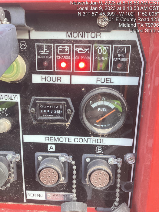 2022 Shindaiwa DGW400MDL Kubota D902 Engine, 23 HP, Dual Op Welder, Wire, Arc, Droop Stick, Tig, and CC Stick Functionality, Simulphase, 3 Phase and 1 Phase Gen Output, Single Axle NB Trlr, Slr Trckl Chrg 12V 12W, Fire Ext