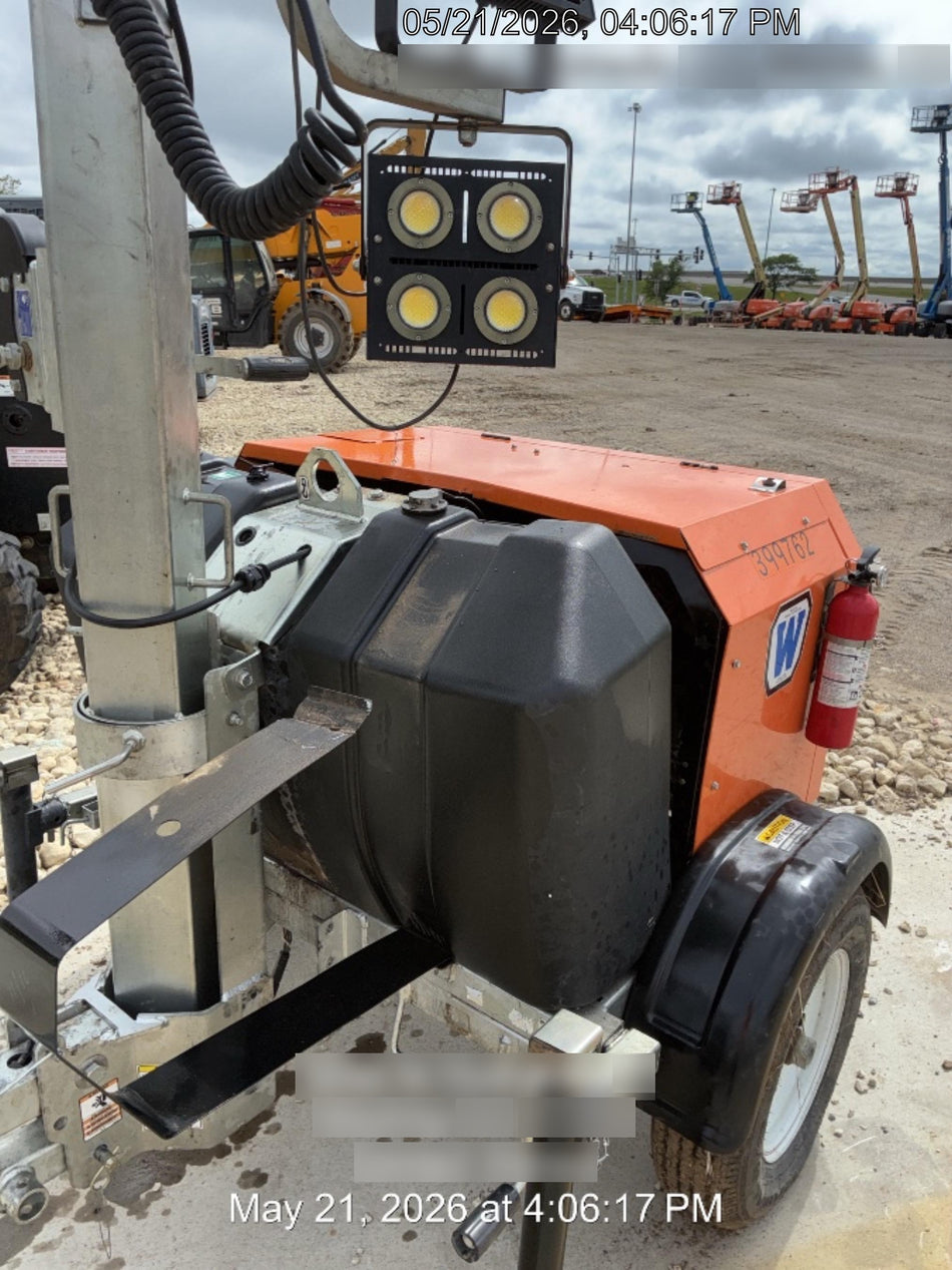 2024 Wanco WLTT-4MM4K Diesel, Deep Sea Controller, Shore Power Plug, Auto Start, (4) 350W LED Floodlights, 4kW Generator, 60 Gal Fuel Tank, 2" Ball, T3