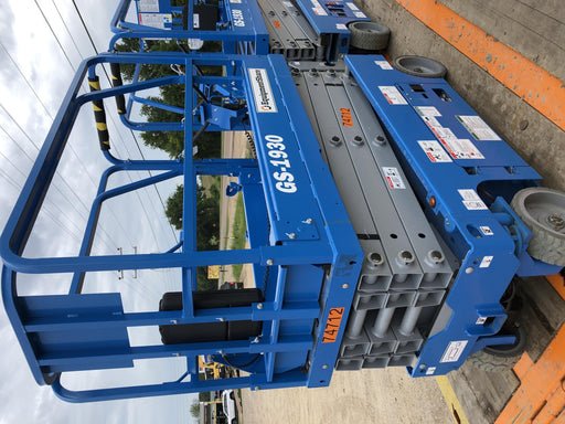 2020 Genie GS-1930 Fixed rails with chain entry gate - Pre A92.20