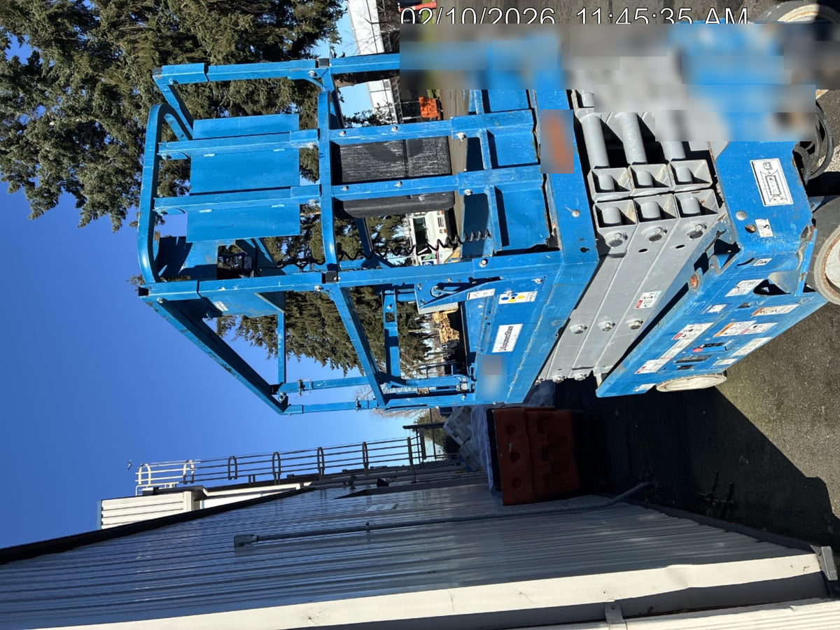 2020 Genie GS-1930 Solid Non Marking Tires, Beacon, Folding rails with half height swing gate