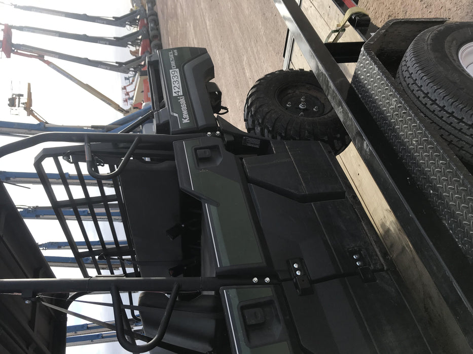 2019 Kawasaki Mule PRO-DXT Standard Options, Backup Alarm, Beacon, Plastic Hard Top, Poly Windshield, Horn Kit
