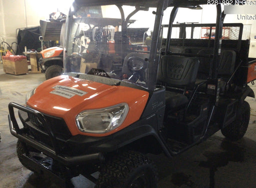 2022 Kubota RTV-X1140W-H Plastic Canopy, Windshield Acrylic Clear, LED Strobe Light, Wire Harness Kit, Back up Alarm