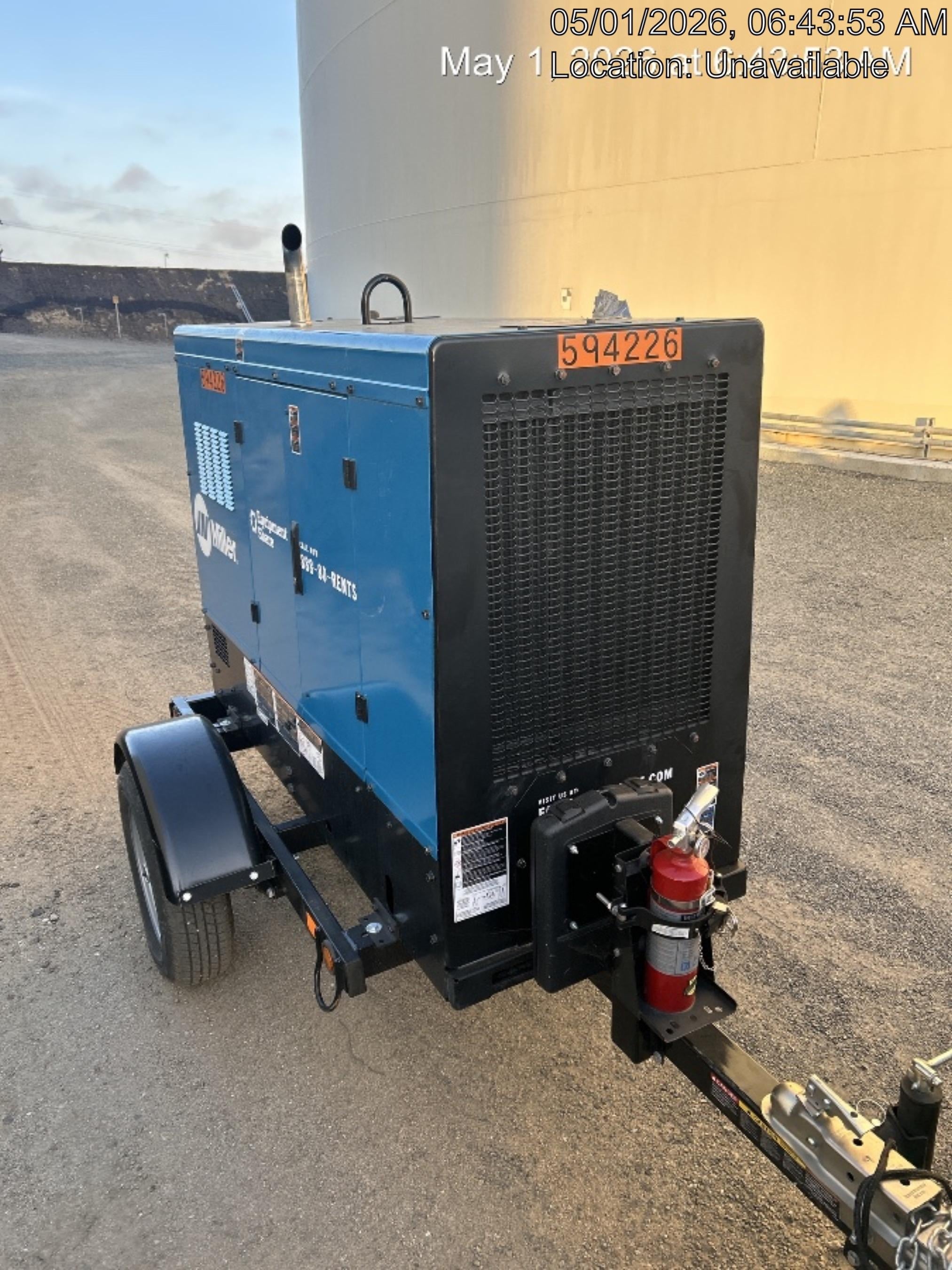 2025 MILLER ELECTRIC BIG BLUE 500