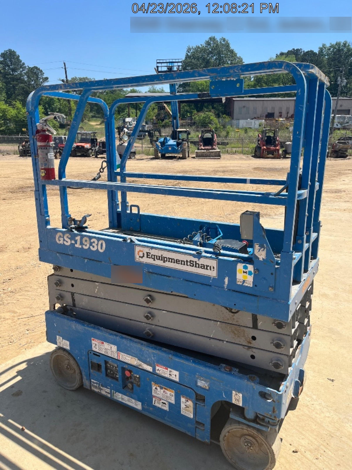2020 Genie GS-1930 Fixed rails with chain entry gate - Pre A92.20